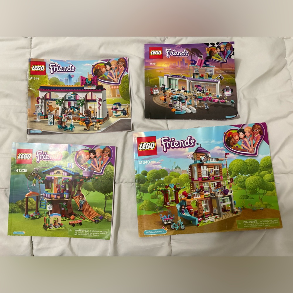 Lego friends : Building booklets 4 pack